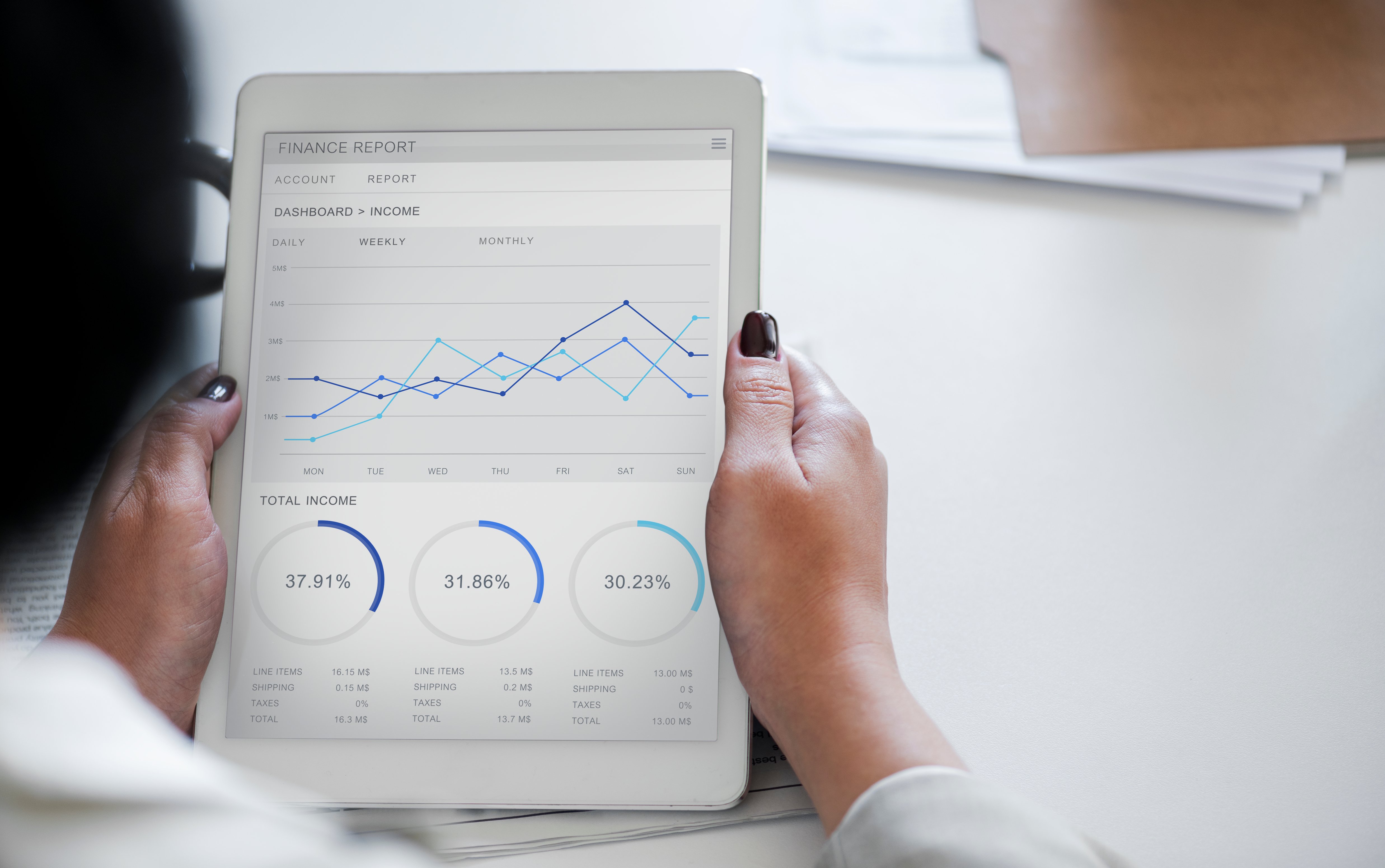 businesswoman-using-tablet