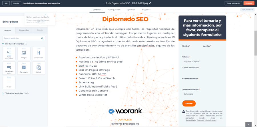 hubspot-landing-page