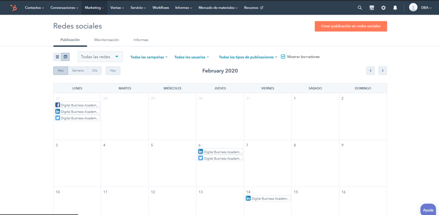 hubspot-redes-sociales