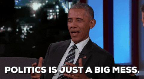 politics is just a big mess